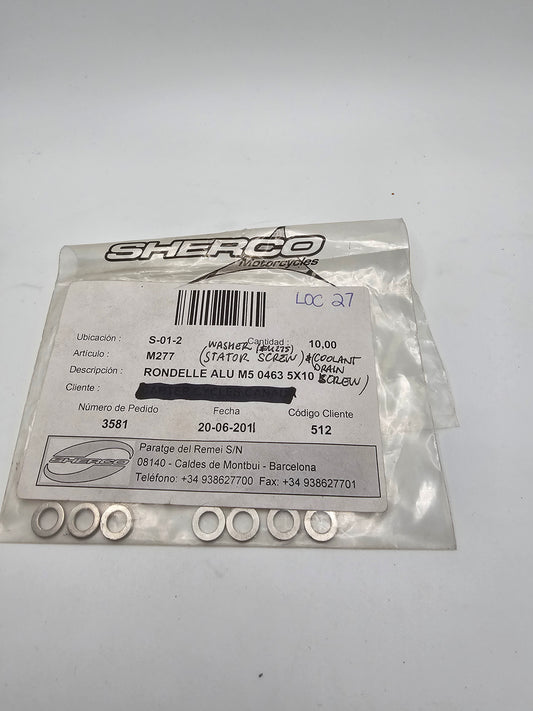 Sherco - Gasket Ring x 5 - M277 - 27