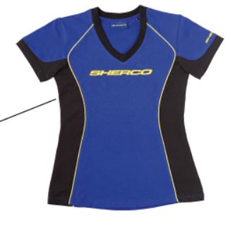 Sherco - T Shirt Blue S Girl XS - V257.13 - S22